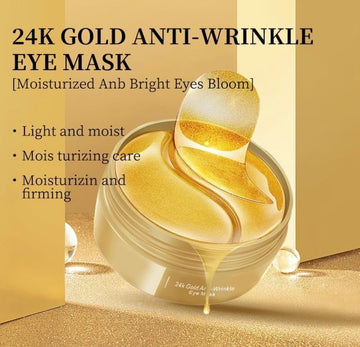 24K Gold Anti-Wrinkle Eye Mask