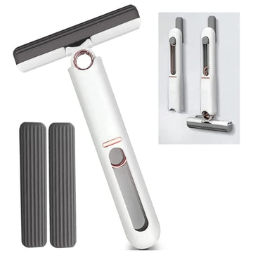 SnapMop™ — 2-in-1 Magic Mop | Auto-Squeeze Roller | Feather-Light & Space-Smart Design